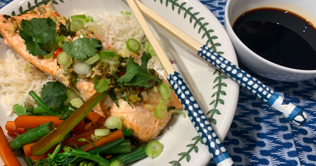 Asian-Styled BBQ Salmon