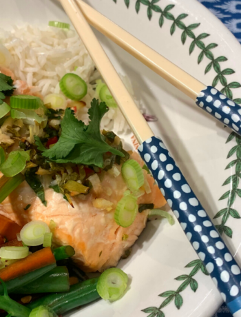 Asian-Styled BBQ Salmon