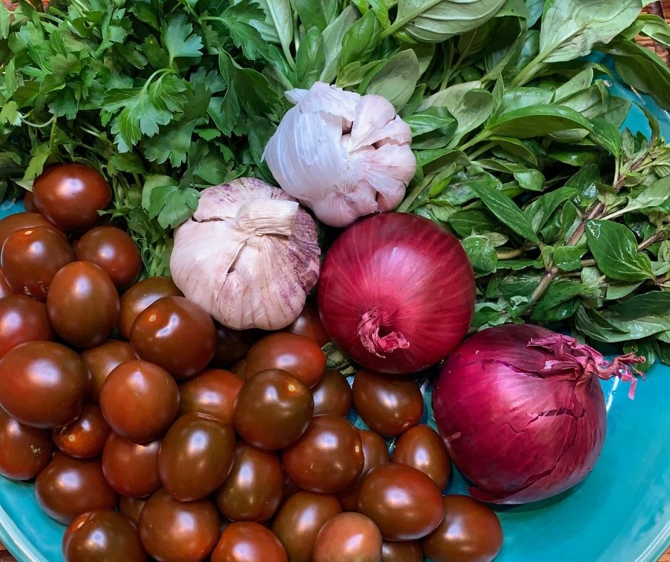 Roasted Cherry Tomato Ingredients