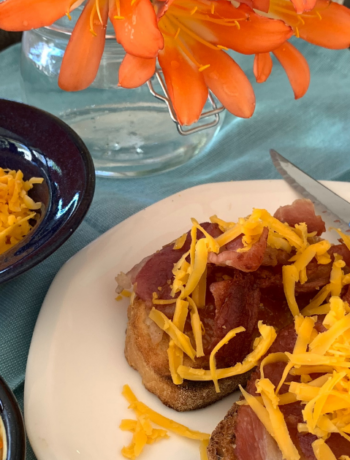 Marmalade, Bacon & Cheese Brekkie Toast