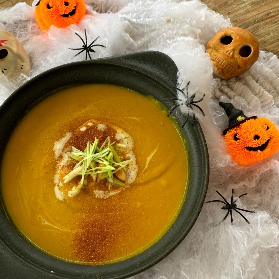 Spicy Butternut Pumpkin Soup