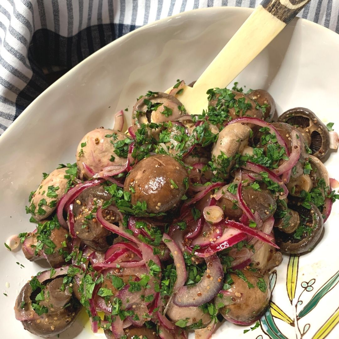 Magical Marinaded Mushrooms