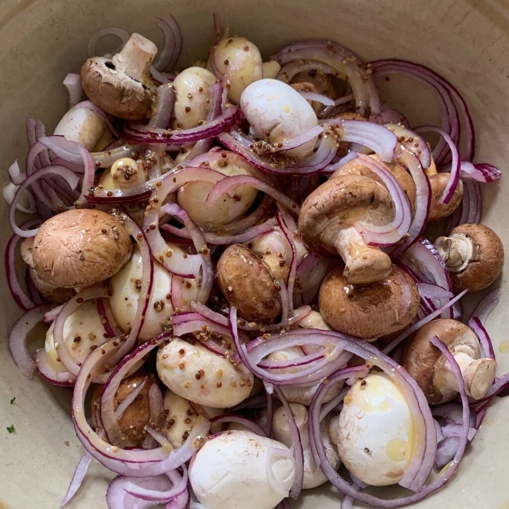 Magical Marinaded Mushroom Salad Marinade