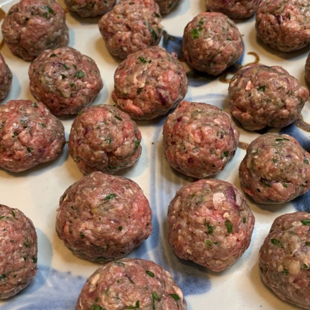 Raw Meatballs