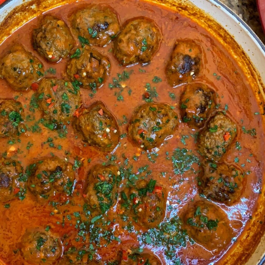 Rustic Meatballs in Sweet Paprika Sauce