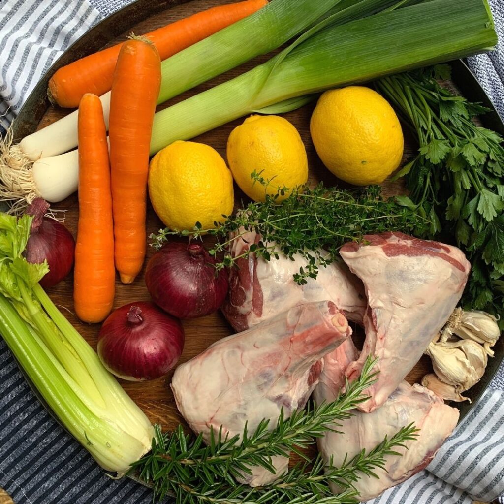 Lamb Shank Ingredients