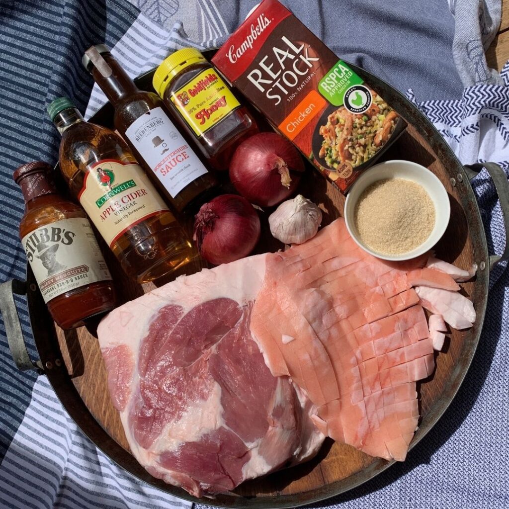 Pulled Pork Burger Ingredients