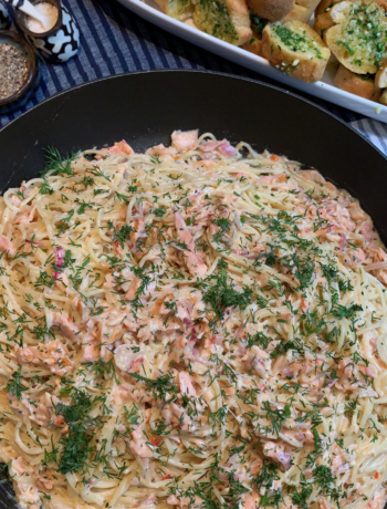 Smoked Rainbow Trout Pasta