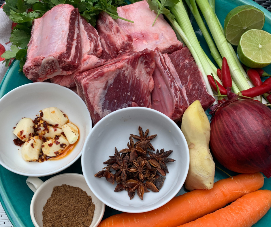 Asian-Style Beef Short Rib Ingredients